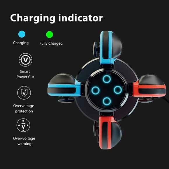 Lioncast Joy-Con Charge Station for Nintendo Switch New in Box - Picture 4 of 7